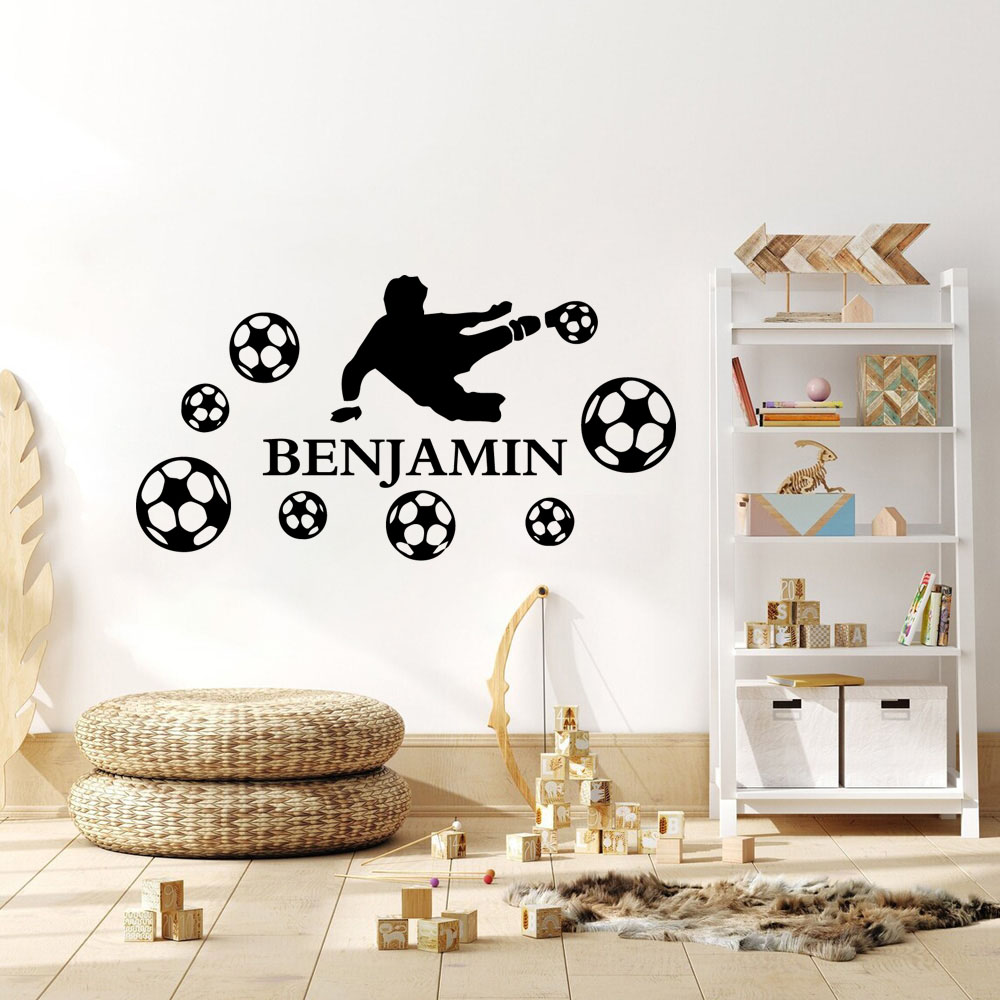 Wall Sticker - 1pc 패션 사용자 정의 이름 소년