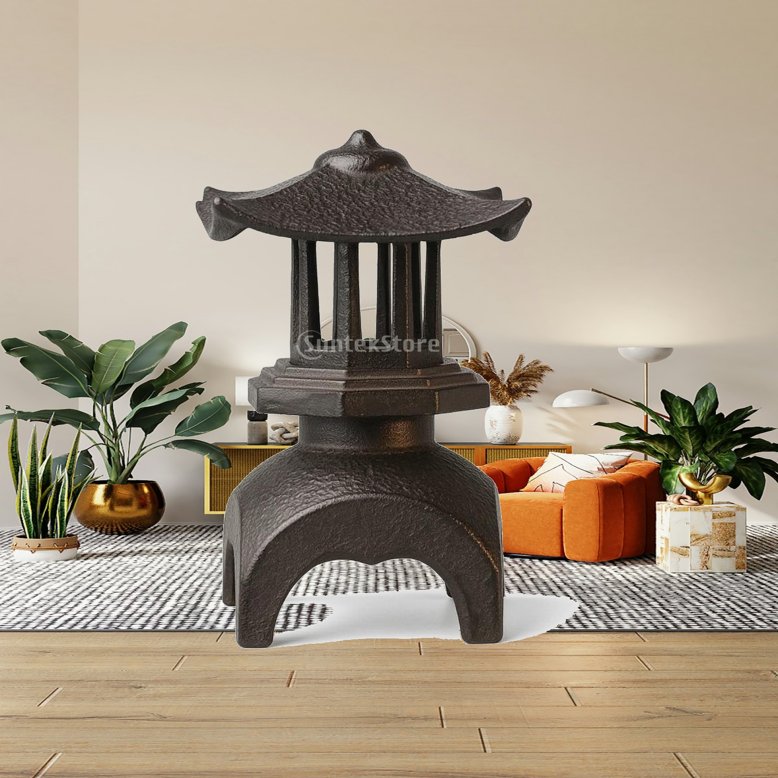 Candle Holder Decor - 주철 랜턴 클래식 캔들 홀더 빈티지
