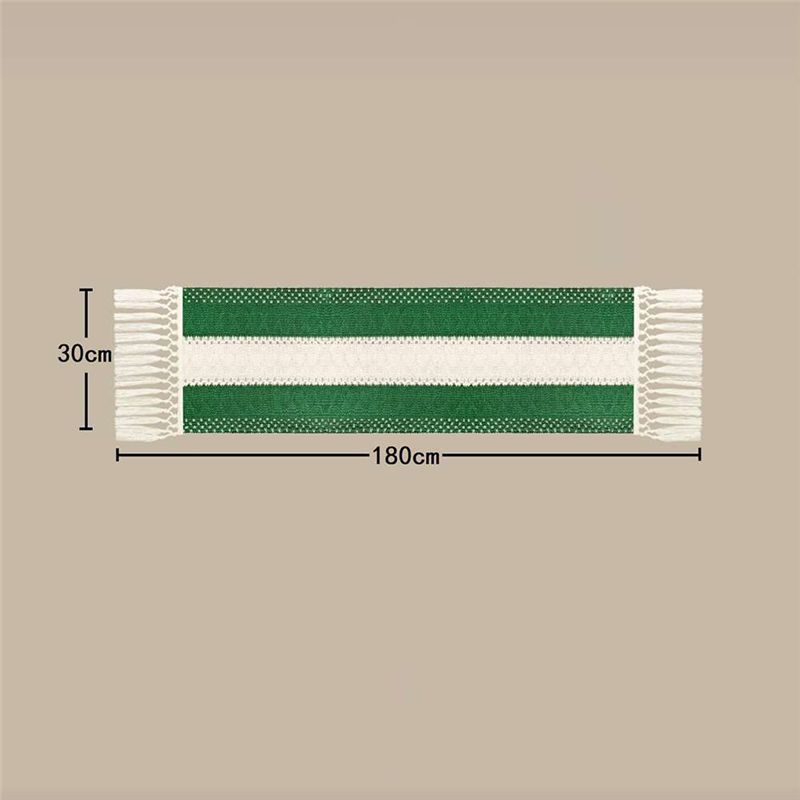 Table Runner - DT15 보헤미안 팜하우스 테이블 러너 30x180cm