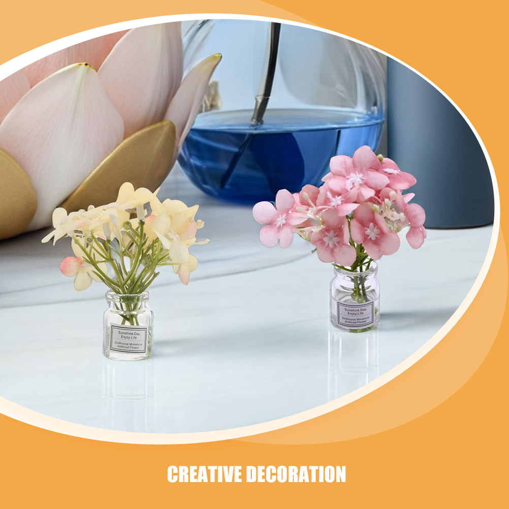 3개 세트의 미니어처 꽃병, DIY 인형의 집 장식용, - Vase Decor 리뷰 및 가격