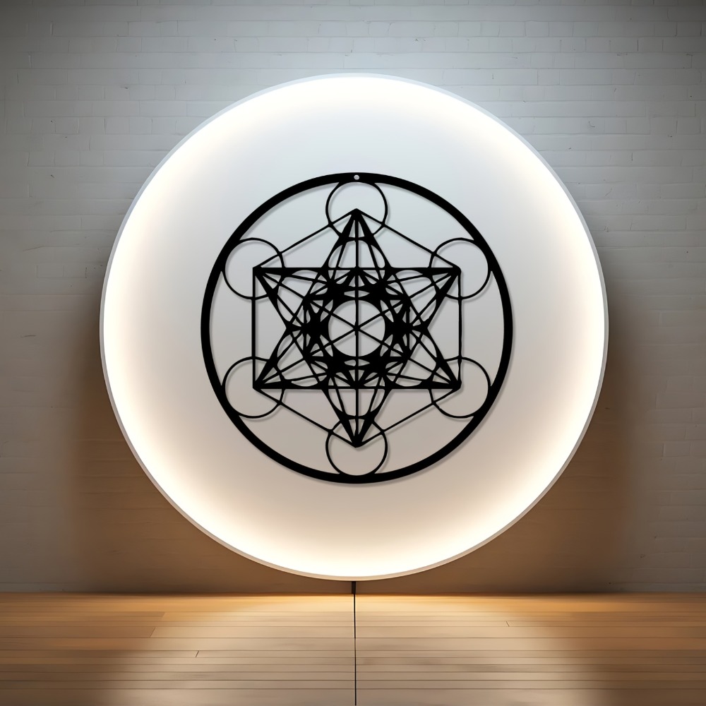 CIFBUY 철제 벽 장식 다윗의 별 금속 조각품 녹  - Wall Art 리뷰 및 가격