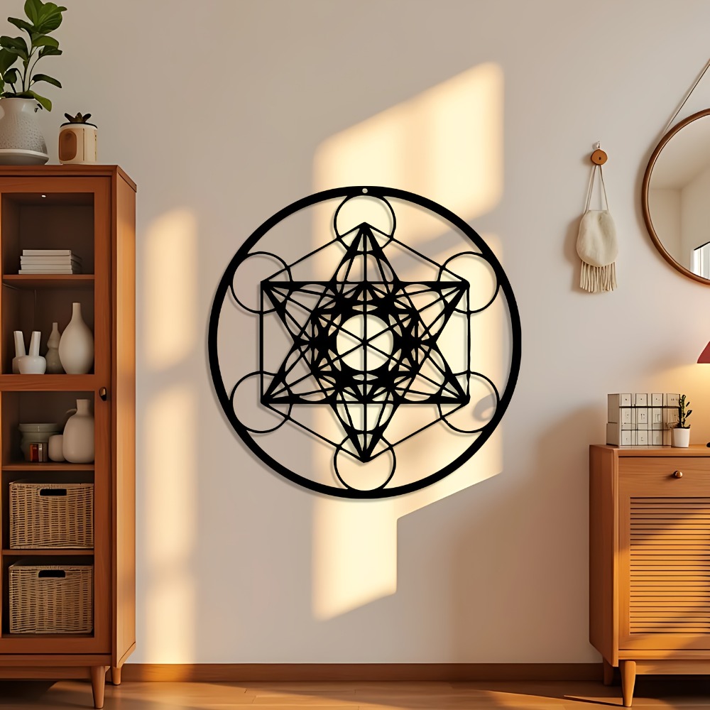 CIFBUY 철제 벽 장식 다윗의 별 금속 조각품 녹  - Wall Art 리뷰 및 가격