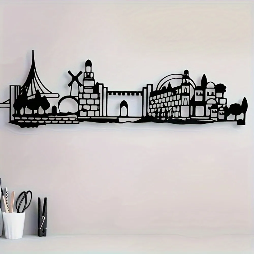 CIFBUY 철제 벽 장식 예루살렘 스카이라인 올드 시 - Wall Art 리뷰 및 가격