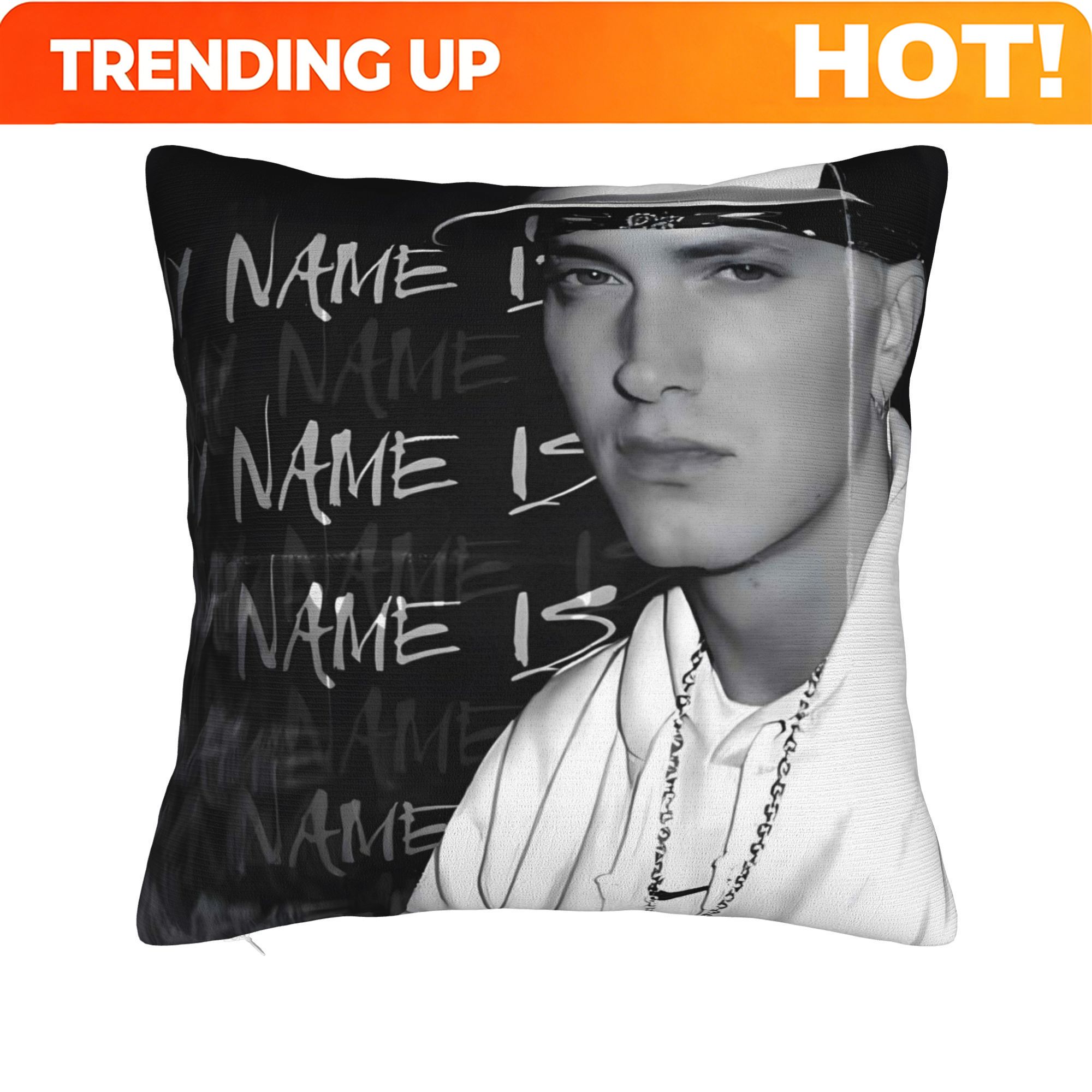 커스터마이징 가능한 에미넴 양면 프린트 쿠션 커버 세트 - Throw Pillow 리뷰 및 가격