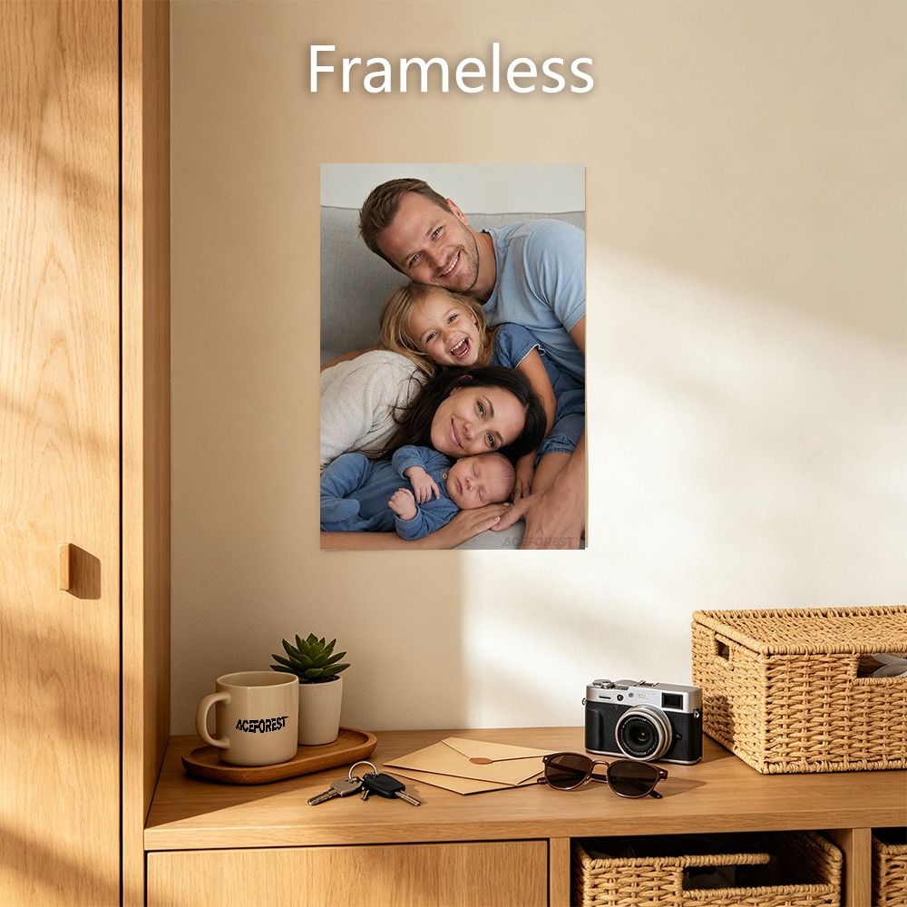 2D 맞춤형 사진 캔버스 벽 장식, 나무 프레임 포함, - Picture Frame 리뷰 및 가격